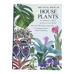 1975 The Total Book of House Plants Full Color
