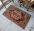 This charming vintage Oushak rug brings authentic Anatolian character to any intimate space in your home. Expertly hand-...