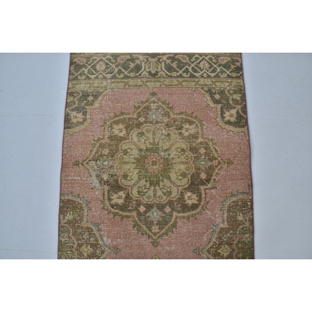 Vintage Antique Hallway Runner Rug For Sale - Image 9 of 10