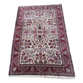 Vintage Sarough Rug, 1960s For Sale