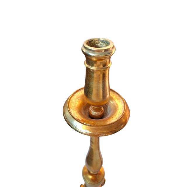 Baroque Altar Candlesticks, 1960s, Set of 2 For Sale - Image 6 of 12