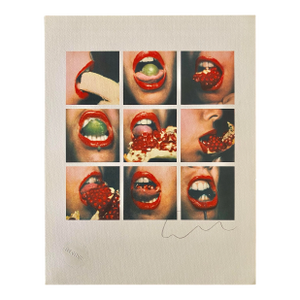 Mario Schifano Pop Art 1970’s Signed Lithograph Print, Contemporary, Abstract, Modern