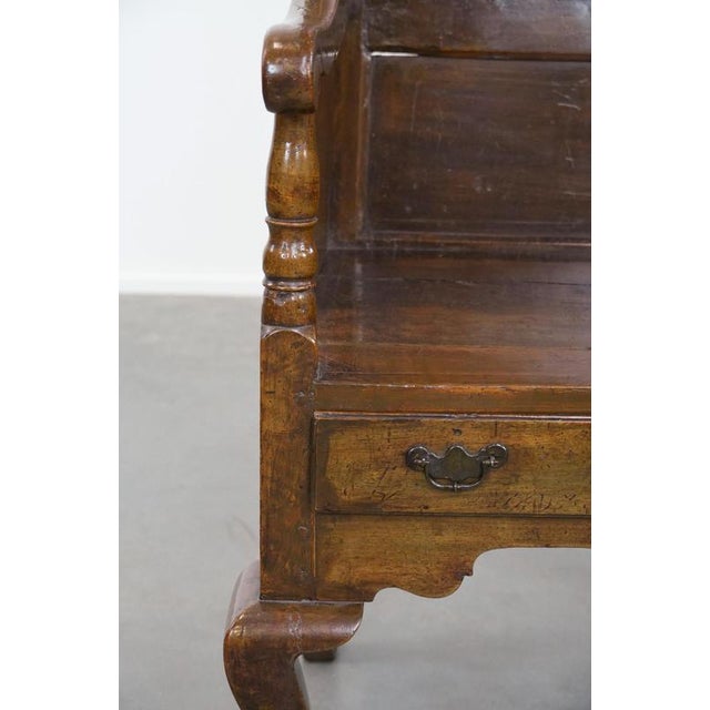 Antique English Hooded Lambing Chair, 1700s For Sale - Image 12 of 17