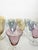 Decanter Canister with Colored Glasses, France, 1960s, Set of 9 For Sale - Image 11 of 12