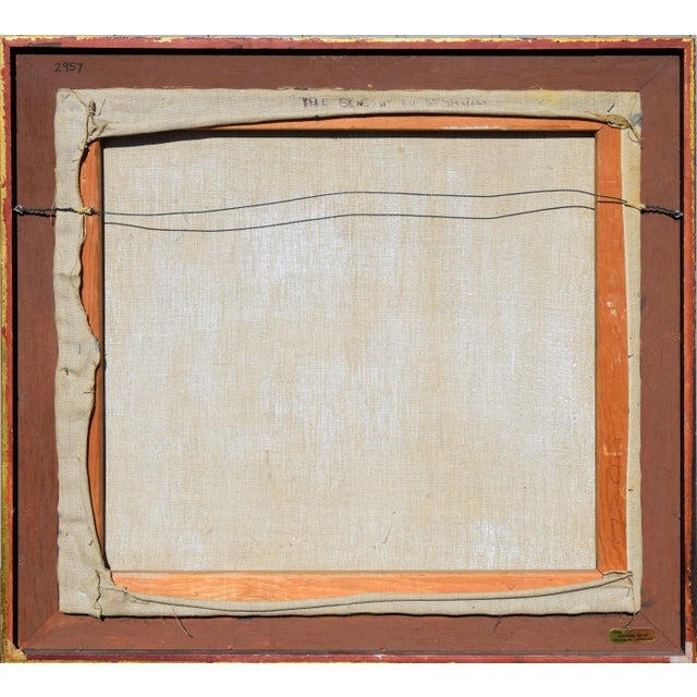 Mid Century Tonalist Figurative Landscape -- the Search by Winifred Lucy Shaffer For Sale - Image 10 of 10