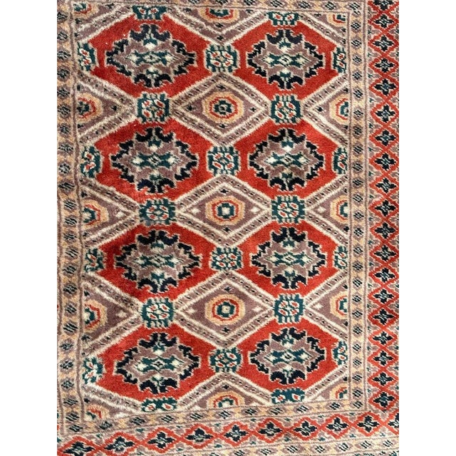 Small Vintage Pakistani Rug from Bobyrugs, 1980s For Sale - Image 9 of 14