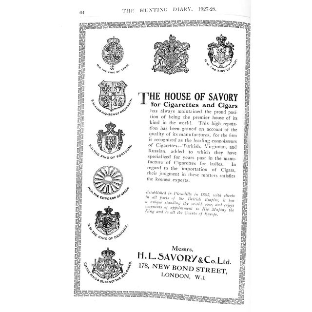 White The Hunting Diary and Guide for 1927-28 For Sale - Image 8 of 12