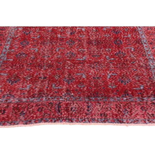 Vintage Turkish Sivas Rug - 04'00 x 06'10 For Sale - Image 4 of 9