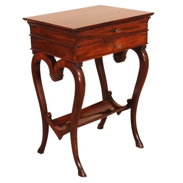 Mahogany Side Table, 19th Century For Sale