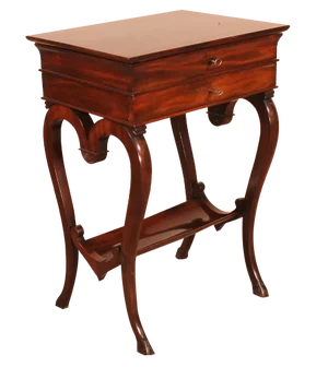Mahogany Side Table, 19th Century
