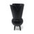 A black bucchero ceramic vessel designed by Gio Ponti, produced by Costantino for the Neoponti collection, Italy, 1997. A...