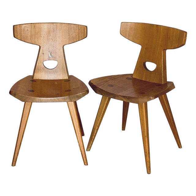 Vintage Dining Chairs by Jacob Kielland-Brandt for I. Christiansen, 1960s, Set of 2 For Sale