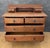 Wood Vintage English Oak Chest of Drawers, 1930s For Sale - Image 7 of 10