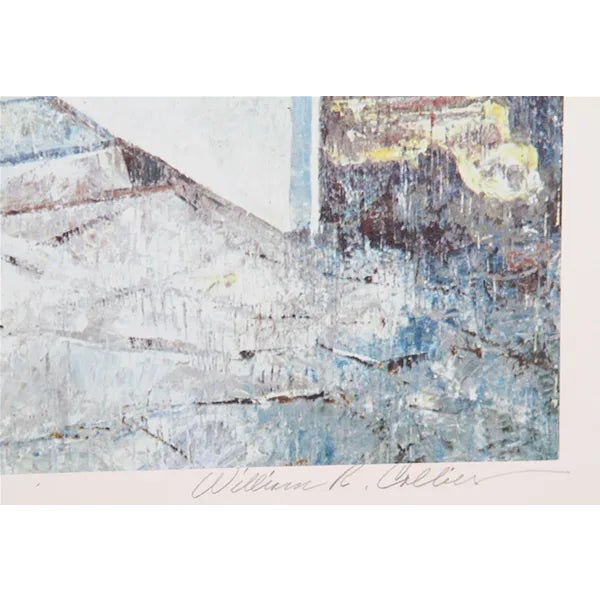 This lithograph, titled "Open Door (Autumn)," was created by William Collier in 1979. It is edition AP 50 and is both...