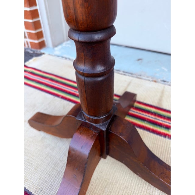 Antique Turned Mahogany Coat & Hat Rack, Circa 1890-1910 For Sale - Image 9 of 18