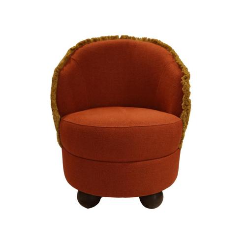 Sacha armchair in solid beech, particle board and hr foam by popus editions. Dimensions: w 61 x d 58 x h 78 cm. Materials:...