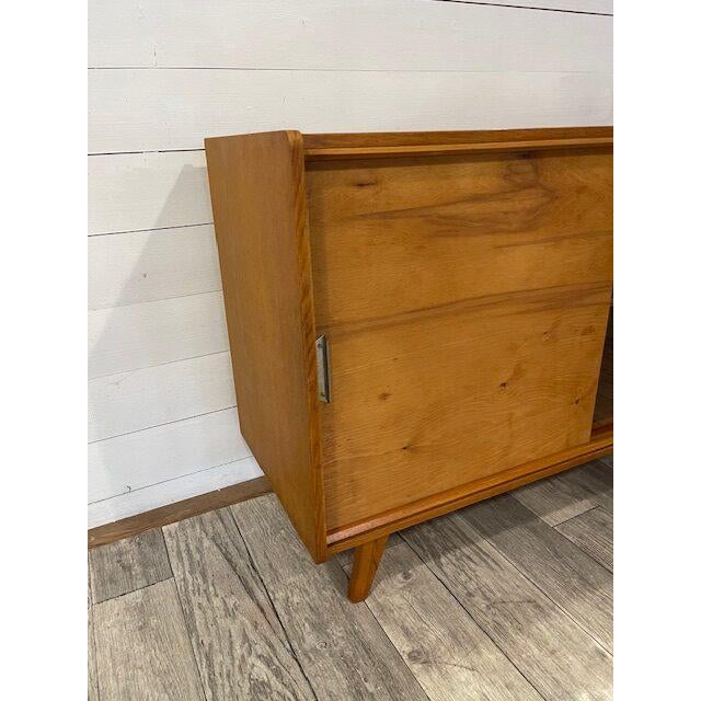 Vintage Model U-450 Sideboard with Sliding Doors from Jiroutek For Sale - Image 4 of 6