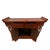 Chinese 19th Century Antique Chinese Red Lacquered Console Table, Sideboard For Sale - Image 3 of 10