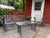 Metal Russell Woodard Mid Century Modern Glider Sofa and Chair Patio Set, 3 Pieces Total For Sale - Image 7 of 11