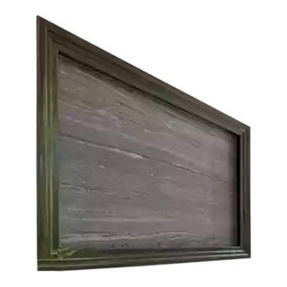 Pre-Owned Large Grey Unpolished Gneiss Stone 64" X 44" X 2" in Good Condition For Sale