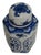 Vintage Blue and White Chinoiserie Lidded Ginger Jar For Sale - Image 4 of 9