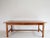 Solid cherry wood dining table from the 2nd half of the 19th century, with later additions. Traditional, minimalist design...