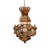 Spanish 19th Century Spanish Antique Gilded Tole Lantern For Sale - Image 3 of 3