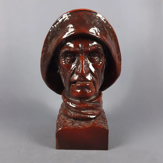 Ceramic Fisherman Sculpture by A. Ferreri for Cacciapuoti, 1950s For Sale - Image 16 of 16