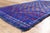 Blue Vintage Beni M'Guild Moroccan Rug, 06'01 X 12'03 For Sale - Image 8 of 10