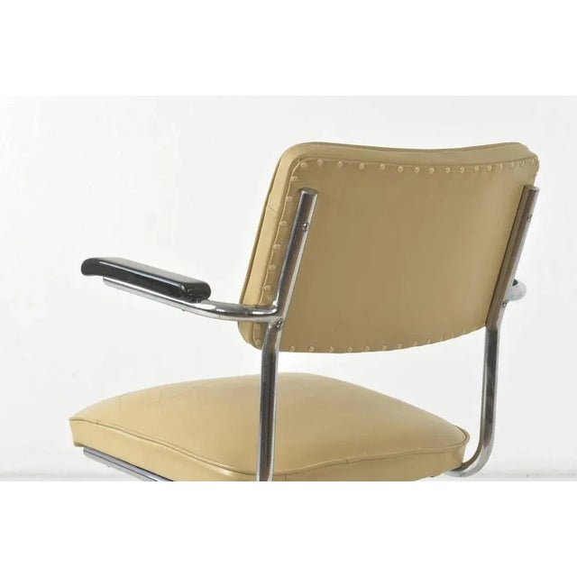 Swivel Armchair from Mauser Works Waldeck, Germany, 1950s For Sale - Image 9 of 11