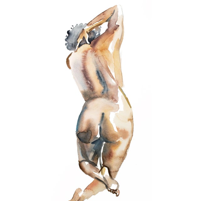 Original watercolor painting on 140 lb cold press paper Artist: Elizabeth Becker Year: 2020 Image and Paper Size: 11" x...