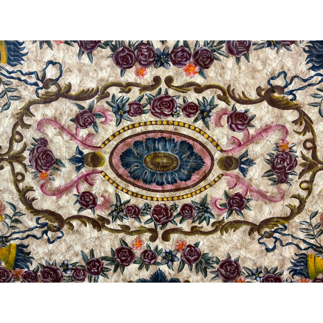 Maitland - Smith Maitland-Smith Painted Wall Panel For Sale - Image 4 of 12