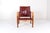 Kaare Klint Vintage KK47000 Safari Chair in Leather by Kaare Klint for Rud Rasmussen, Denmark, 1930s For Sale - Image 4 of 11