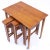 Brown Vintage Nesting Teak Tables attributed to Poul Hundevad for Novy Domov, 1960s, Set of 5 For Sale - Image 8 of 9