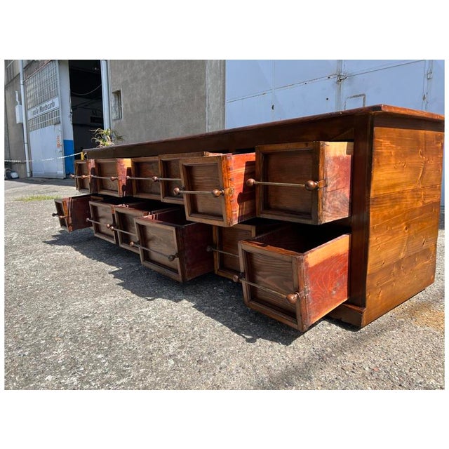 Wood Food Shop Cabinets, 1920s For Sale - Image 7 of 18