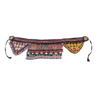 Afghan Tribal Beaded Belt / Wall Hanging For Sale