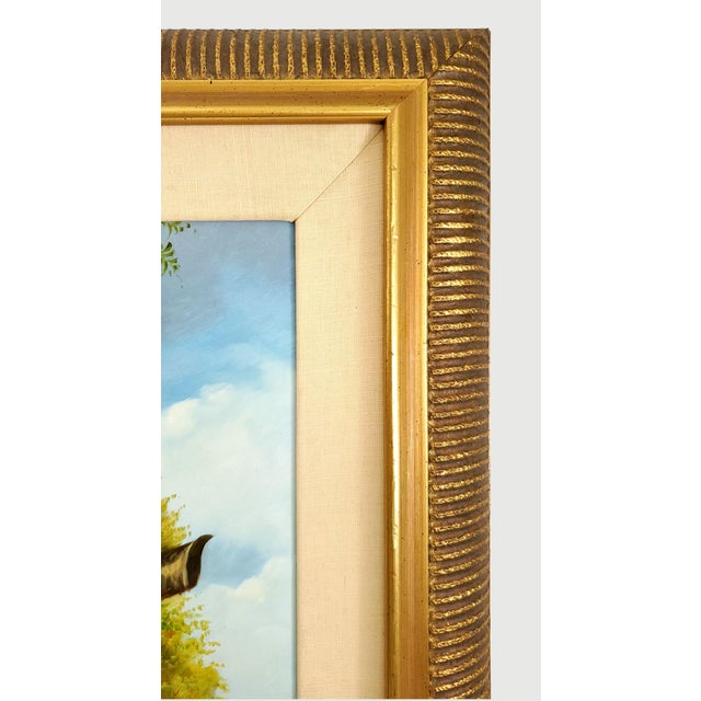 Parrot Painting by Girardi 1986 and Designed by Kinder-Harris For Sale - Image 9 of 17