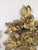 Carved and Gilded Wooden Ornaments with Floral Bouquets, Set of 2 For Sale - Image 5 of 11