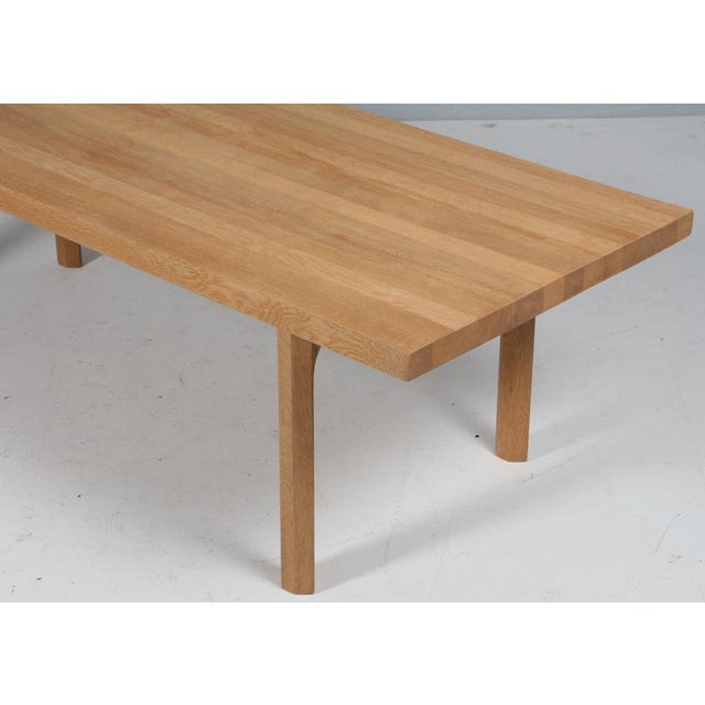 Coffee Table in Oak by Illum Wikkelsø, 1960s For Sale - Image 4 of 7