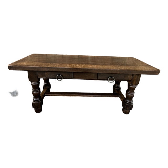 Antique French Refectory Coffee Table For Sale
