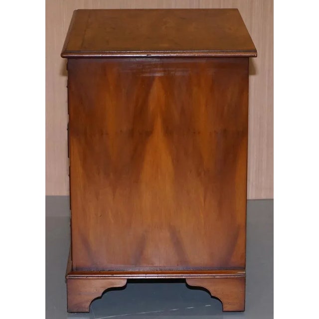 Burr Yew Wood Chest of Drawers For Sale - Image 11 of 18