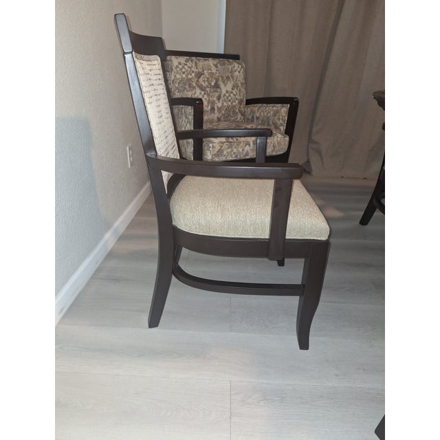 1980s Madison Furniture Dining Chairs For Sale - Image 10 of 14
