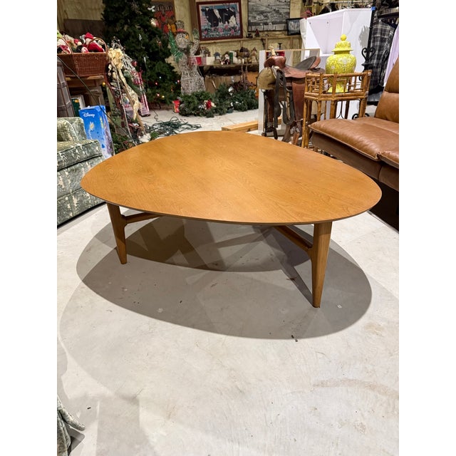 This Big AND Beautiful MCM Amoeba-Shaped Coffee Table takes the cool factor of any room straight to 11! It is large enough...