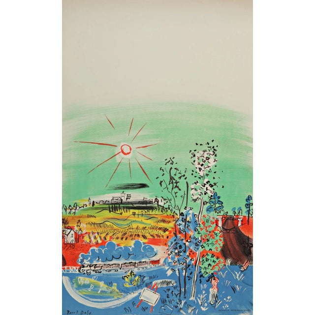 Title: Exposition d’art français Artist: Raoul Dufy Country: France Medium: Lithograph - 28 Paper size: 12.5 X 9.5 inches...