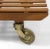 Mid-Century Alpine Style Pine Slatted Trolley Table, 1950 For Sale - Image 9 of 11