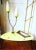 German Floor Lamp with Flower Stand and Planter, 1950s, in Very Good conditions. Designed 1950 to 1959 European Plug (up...