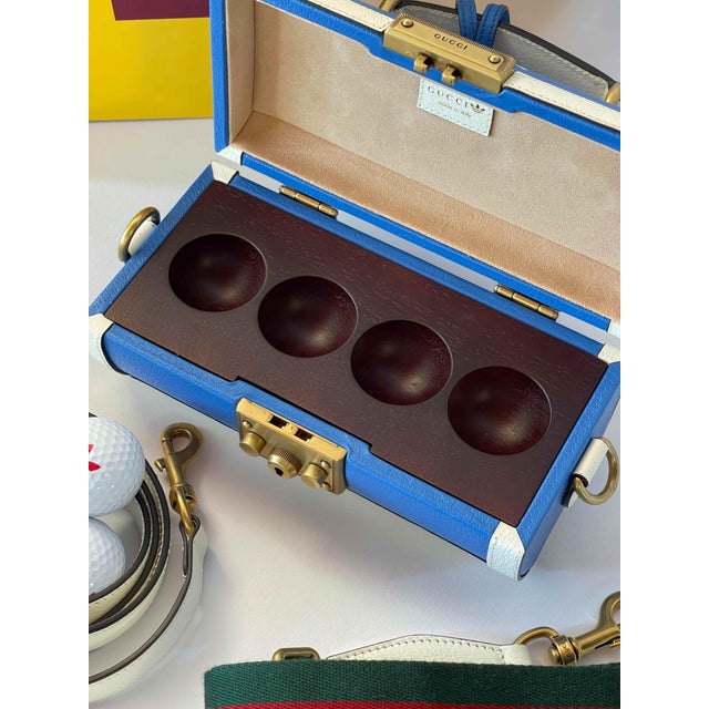 GUCCI Golf Ball Case Bag by Adidas x GUCCI For Sale - Image 12 of 12