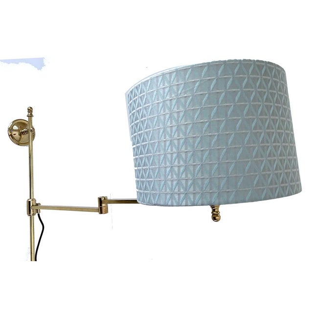 Large Vintage Wall Light in Bronze and Brass, 1960s For Sale - Image 9 of 17