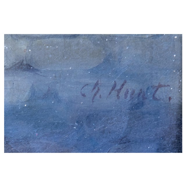 Charles Henry Hunt, Salesman with Donkey, 19th Century, Oil Painting For Sale - Image 4 of 5