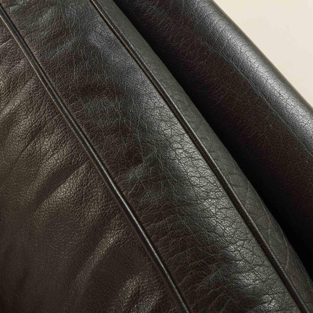 Stouby Leather Sofa, Denmark, 1970s For Sale - Image 10 of 18